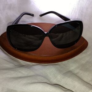 3.1 Phillip Lim Large Oversized Sunglasses. Black Glossy, Please 19/1 Frames.are